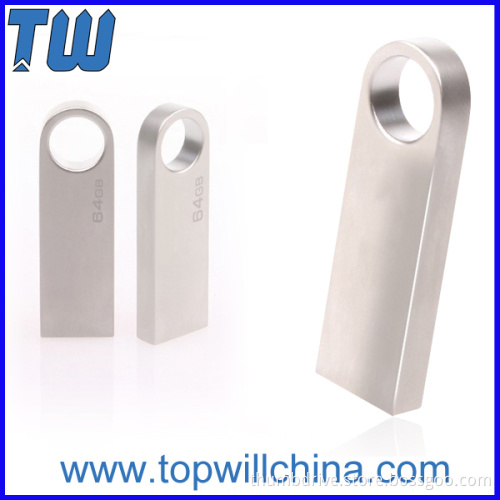 Slim Design Usb Flash Drive 8GB Big Ring